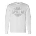 Aprilia Italia Aprilia Italy 公式 アプリリア ラツィオ Cv23 長袖tシャツ 長袖Tシャツ ギフトのアイデア