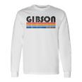 Arの故郷の誇りをこのレトロな70年代80年代でギブソンに見せましょう 長袖Tシャツ ギフトのアイデア