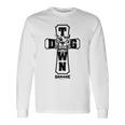 メンズ Dogtown Garage Cross クリスチャンtシャツ 長袖Tシャツ ギフトのアイデア