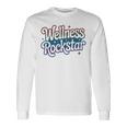 Epic Team Wellness Rockstarquad ヨガクラス フィットネス 長袖Tシャツ ギフトのアイデア