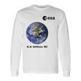 Esa 欧州宇宙機関 地球 46 億年 長袖Tシャツ ギフトのアイデア