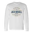 Jack Russell Terrier ヴィンテージジャック・ラッセル・テリア 長袖tシャツ 長袖Tシャツ ギフトのアイデア