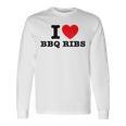 I Love Bbq リブ 長袖Tシャツ ギフトのアイデア