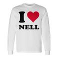 I Love Nell 長袖Tシャツ ギフトのアイデア