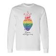 Love Wins Always Lgbt Lgbtq レインボープライド月間サポート 長袖Tシャツ ギフトのアイデア