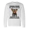 Personaltalker Yorkie ファニーヨークシャー犬好き オーナーミーム 長袖Tシャツ ギフトのアイデア