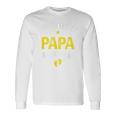 メンズ Promoted To Papa Est 2027Oon To Be Dad 長袖Tシャツ ギフトのアイデア