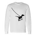 Raptor Velociraptor On A Leash Dino Cool Graphic Tank Top Long Sleeve T-Shirt Gifts ideas