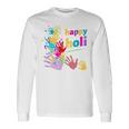 Vibrant Happy Holi 長袖Tシャツ ギフトのアイデア