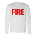 Wildland Hotshot Crew Fire Rescue Department 消防士 長袖Tシャツ ギフトのアイデア