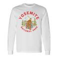 Yosemite National Park Ranger Bigfoot 80Sasquatch 長袖Tシャツ ギフトのアイデア