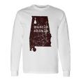 アラバママップ マッスルショールズ 録音 キャピタルロック グラフィック 長袖Tシャツ ギフトのアイデア