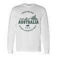 オーストラリアヴィンテージお土産オーストラリアのランドマーク 長袖Tシャツ ギフトのアイデア