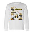 キッズ Big Brother ブルドーザーフォークリフトショベルに昇進。 長袖Tシャツ ギフトのアイデア