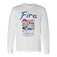 ギリシャ フィラ Thera ヴィンテージ ギリシャ 長袖Tシャツ ギフトのアイデア