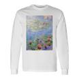 クロード・モネ 睡蓮 長袖Tシャツ ギフトのアイデア