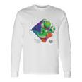 ザ・スーパーマリオギャラクシー・ムービーyoshi In Action 長袖Tシャツ ギフトのアイデア