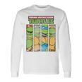 ティーンエイジ・ミュータント・ニンジャ・タートルズ フェイスパネル グラフィックtシャツ 長袖Tシャツ ギフトのアイデア