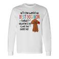 トイプードル最高の犬ママバレンタインデー面白い犬の恋人 長袖tシャツ 長袖Tシャツ ギフトのアイデア