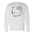 ハローキティ Usデザイン ウインク 長袖tシャツ 長袖Tシャツ ギフトのアイデア