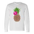 パイナップル コスチューム フルーツ コスチューム フルーツ ハワイ Pineapple 長袖Tシャツ ギフトのアイデア