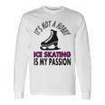 フィギュアスケート スポーツ フィギュア スケーター ギフト アイデア 長袖Tシャツ ギフトのアイデア