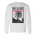 マイアミマジックシティビーチシャツ フロリダ愛好家向け 長袖tシャツ 長袖Tシャツ ギフトのアイデア