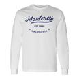 モントレー カリフォルニア クール 旅行 お土産 ヴィンテージ モントレー 長袖Tシャツ ギフトのアイデア