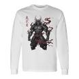 侍戦士 鬼 ダークファンタジー 日本漫画 長袖Tシャツ ギフトのアイデア