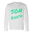 息子の男のための最高の息子の誕生日プレゼント Beston I Know On Earth 長袖Tシャツ ギフトのアイデア