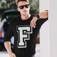 Best Friendshipseven Letters F From Friends 長袖Tシャツ 彼への贈り物