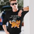 The Cat Game Don't Look At This Cat You Lost Kitten 長袖Tシャツ 彼への贈り物