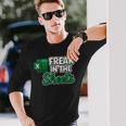 Freak In Theheets Accountant preadsheet Excel 長袖Tシャツ 彼への贈り物