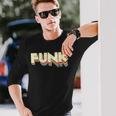 Funk ファンク、ソウル、ジャズ&ヒップホップミュージック ファン向け 長袖Tシャツ 彼への贈り物
