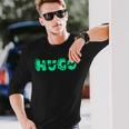 Hugo パーソナライズ ボーイズ 恐竜レックス キュート カスタム 長袖Tシャツ 彼への贈り物