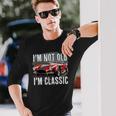 I'm Not Old I'm Classic レトロ フォード シェルビー コブラ マッスルカー 長袖Tシャツ 彼への贈り物