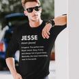Jesse ネームシャツ 長袖Tシャツ 彼への贈り物