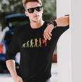 Karaté Évolution Rétro Cadeau Pour Karatéka T-shirt à manches longues Cadeaux pour lui