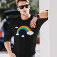 Lgbtプライドレインボー 長袖Tシャツ 彼への贈り物