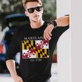 Maryland Flag 7Th Ustate 1788 Maryland Native 長袖Tシャツ 彼への贈り物
