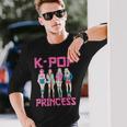 Princesa Del K-Pop En El K-Pop Camiseta de manga larga Regalos para él