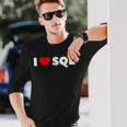 Sql大好き 長袖Tシャツ 彼への贈り物