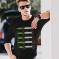 Sr-71 ハブ ブラックバード エアクラフト J58 エンジン ダイアグラム シャツ 長袖Tシャツ 彼への贈り物