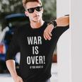 War Is Over If You Want It 長袖tシャツ 長袖Tシャツ 彼への贈り物