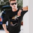 かわいいヒョウゲッコ トカゲ爬虫類 ヒョウ ヤモリのお父さん用 長袖tシャツ 長袖Tシャツ 彼への贈り物