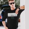 エアコンユニット 長袖Tシャツ 彼への贈り物