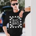 キッズ Big Brother シャツ 男の子 幼児 Big Bro アナウンスメント チェック 長袖Tシャツ 彼への贈り物