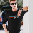 サイクリング Bmx ダウンヒル デザイン レトロ ヴィンテージ Bmx 長袖Tシャツ 彼への贈り物