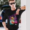 ザ・スーパーマリオギャラクシー・ムービー Bowser Jr Takes Over 長袖tシャツ 長袖Tシャツ 彼への贈り物