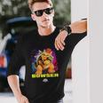 ザ・スーパーマリオギャラクシー・ムービー Cool Bowser 長袖Tシャツ 彼への贈り物